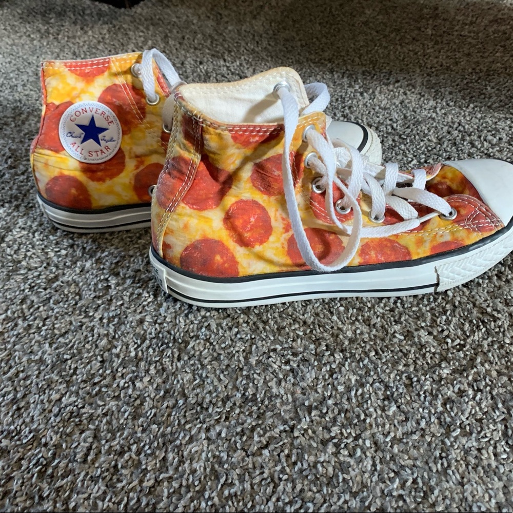 Gently worn Converse high tops